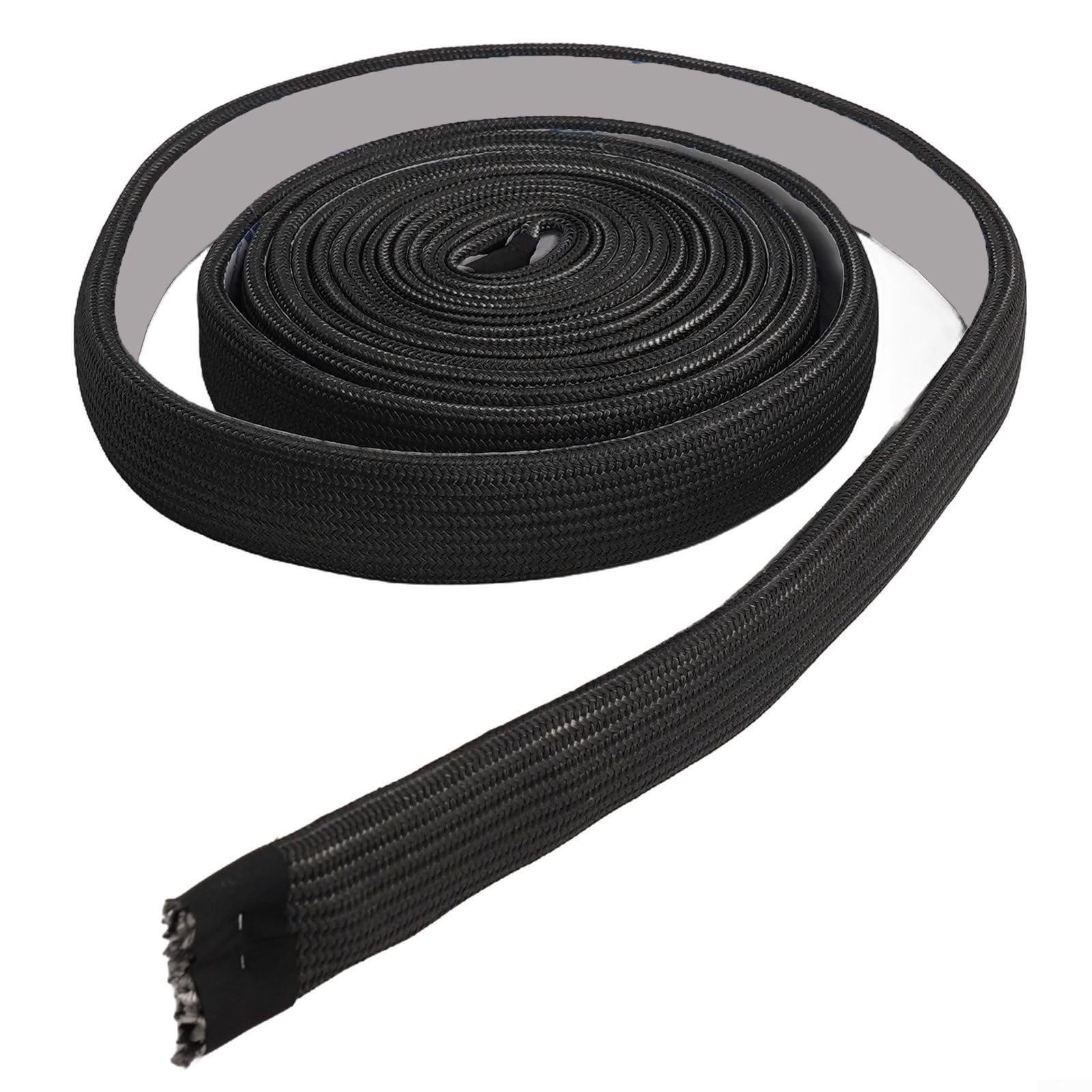 Junta de malla de alambre de fibra de vidrio de 150 pulgadas de repuesto para parrilla Kamado Joe Classic, tira de sellado de alta temperatura para tapa de barbacoa, kit de retención