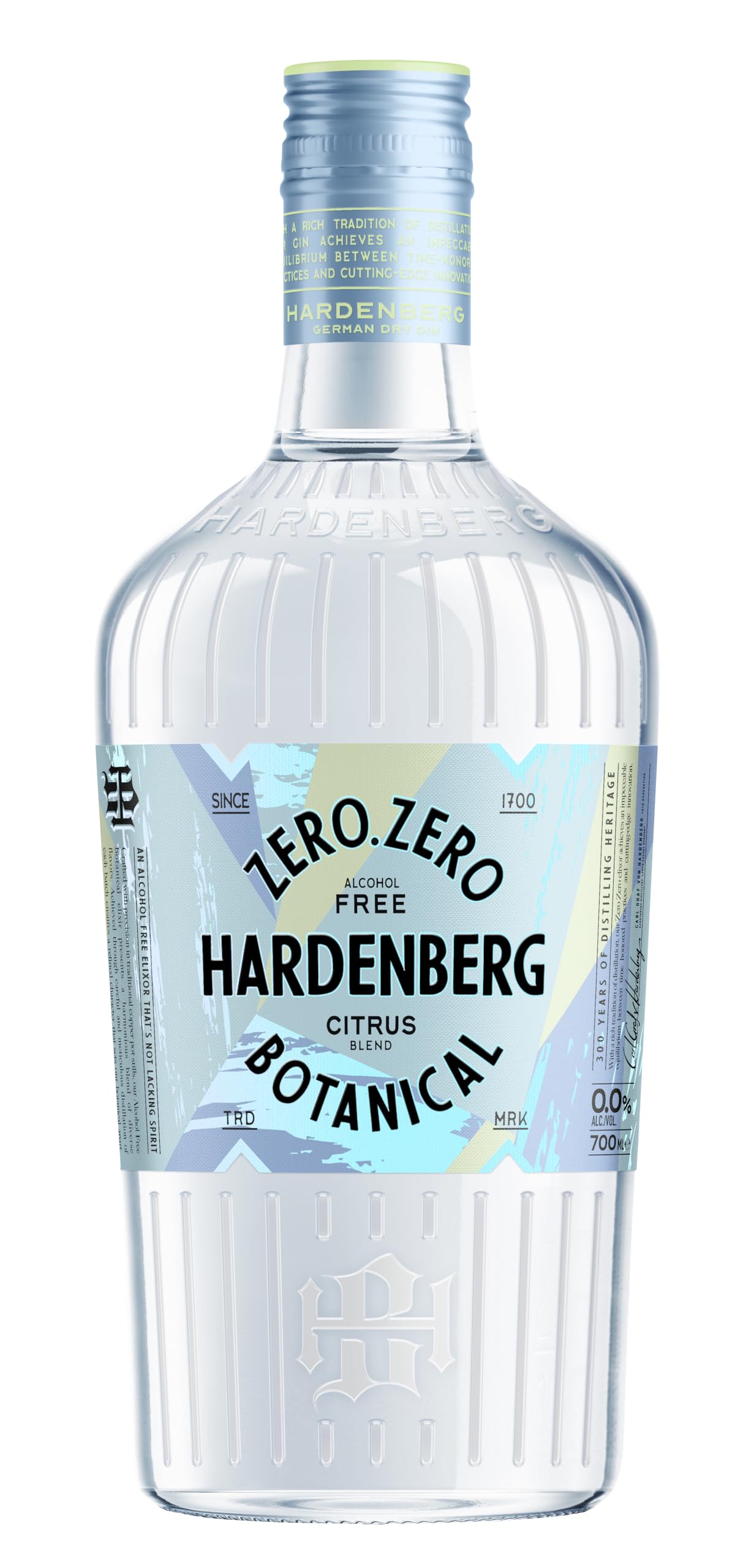 HARDENBERG Zero.Zero I Alkoholfrei bei vollem Geschmack I ohne Alkohol I ohne Zucker I 0,7 l