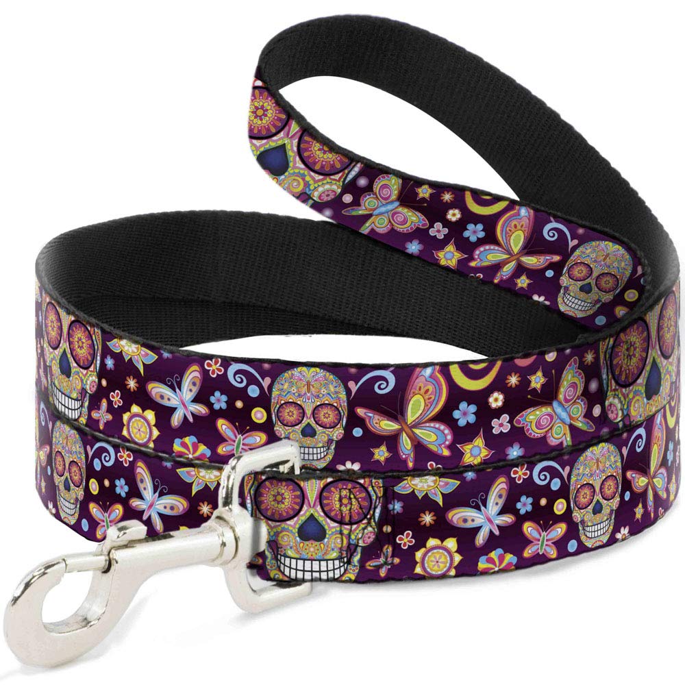 Laisse pour chien motif papillons pour sécuriser les grands chiens