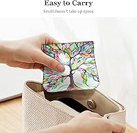 Vista 5 de Fintie - Monedero de piel sintética para monedas para mujeres y niñas, Love Tree, Moda