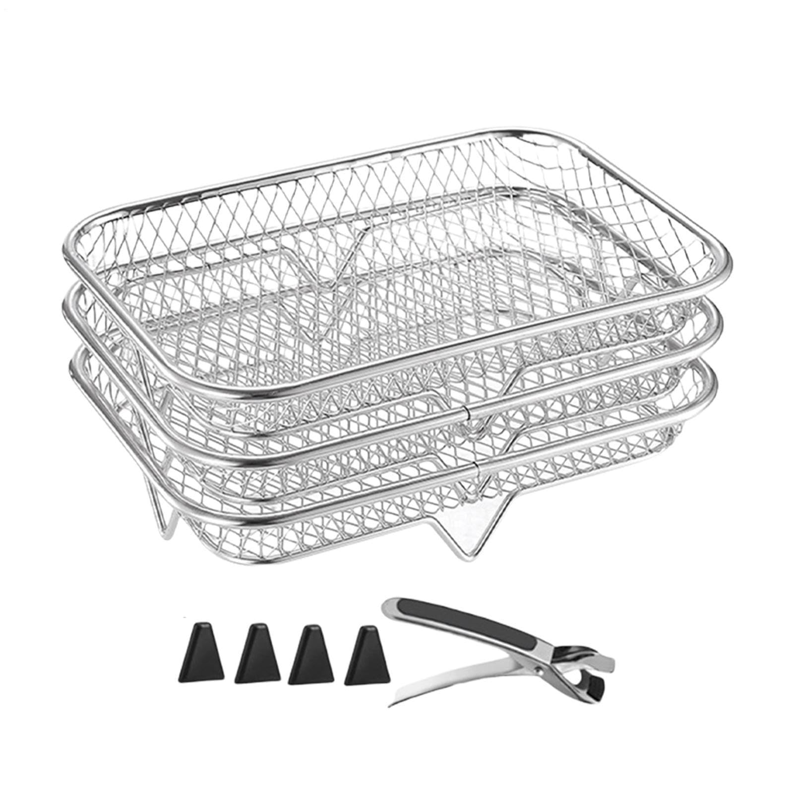 Grilles pour friteuse à air pour cuire un repas complet en une fois