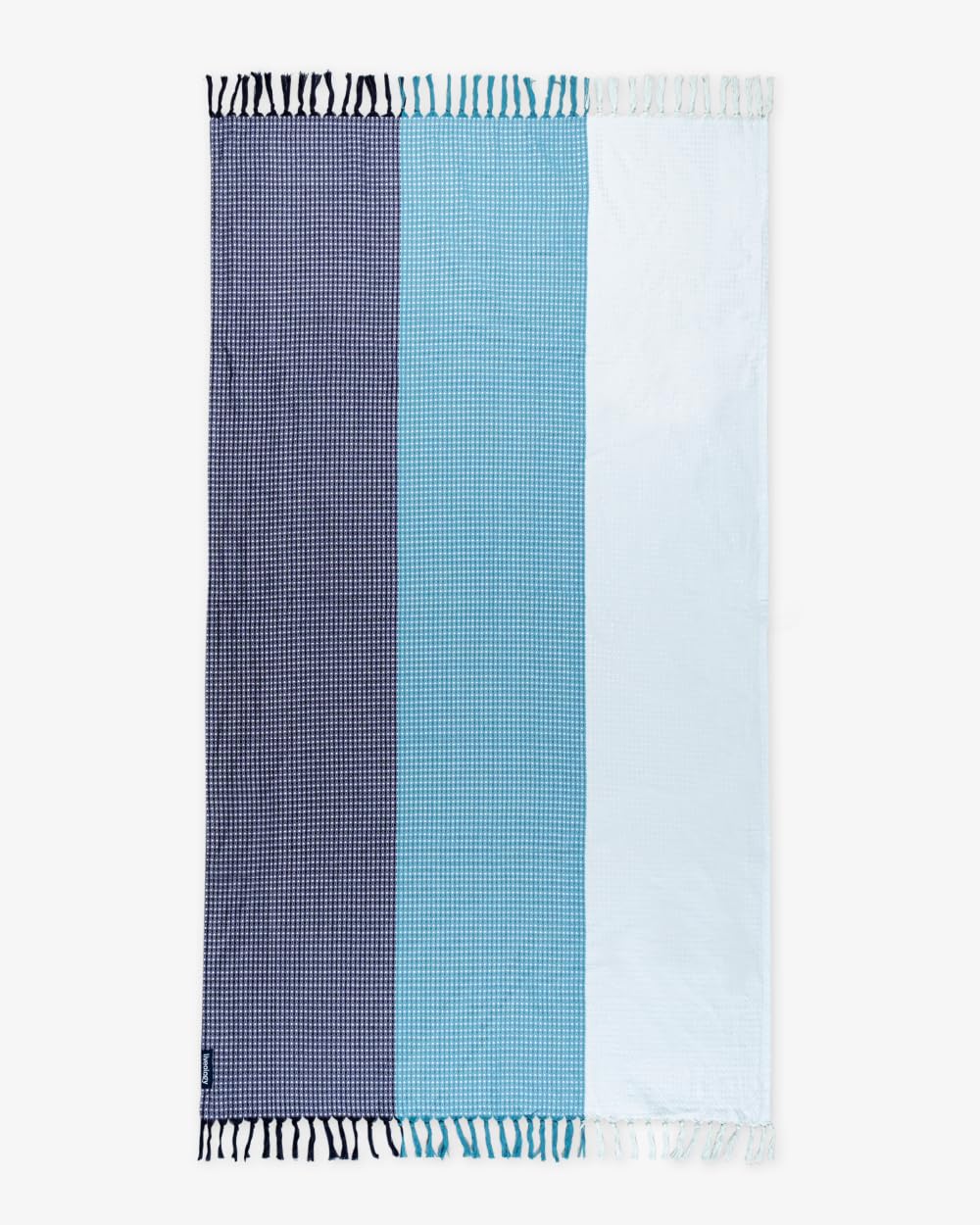 Liveology Blue Harbour Woven Turkish All-Purpose Ultra-Light 180 GSM Towel | Bath, Beach, Pool, Travel & Sport | Blend of Bamboo Viscose & Cotton | Breathable & Highly Absorbent