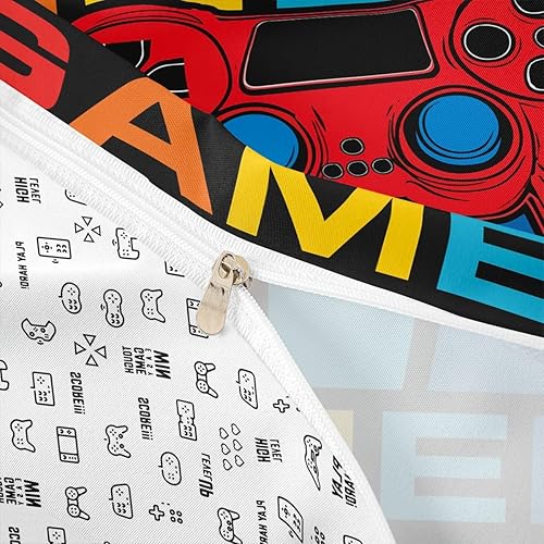 Miniatura 51 de Feelyou Juego de funda de edredón con estampado floral en 3D para niñas y niñas, elegante, con estampado floral morado, romántico, con purpurina