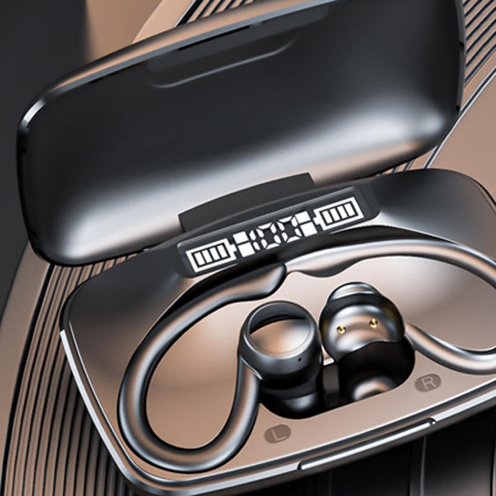 Club Bollywood®Headphones Version 5.3 with Charging Case for Computer Music Gyms Running|Cell Phones & Accessories | Cell Phone Accessories |• Cell Phones & Accessories|1 Charging Case 2