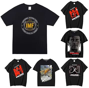 ミッションインポッシブルシャツ Lサイズ 　トムクルーズ XZ69 Tシャツ ムービーT 映画 ミッションインポッシブル トム