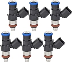 6PCS Fuel Injectors Compatible with Ford 2017-2020 F-150, 2018-2021 Expedition, 2017-2022 GT & Lincoln 2018-2021 Navigator, 3.5L, Replace # FJ1491, HL3Z9F593A