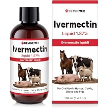 Dewormer, Liquid Formula, for Roundworms, Pinworms, and Others, 3.4 fl oz
