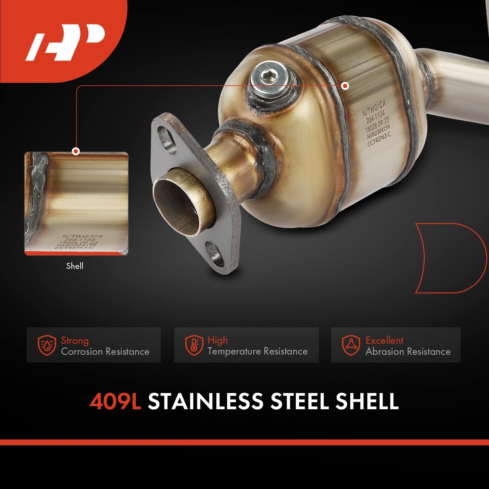Catalizador De Ajuste Directo Con Juntas Para Subaru Forester 1999-2005 – 2.5L (sin Turbo) – Greatparts