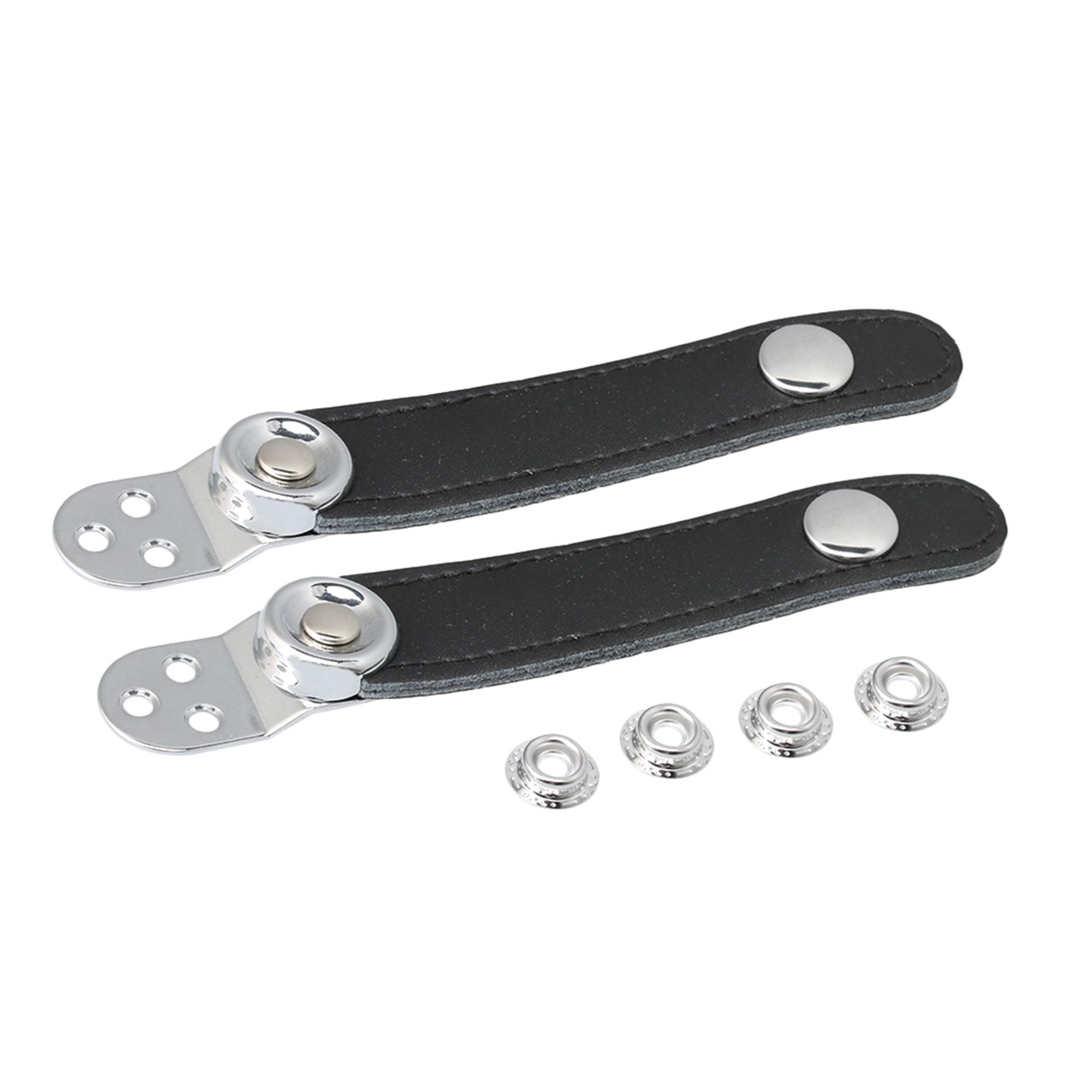 Accordion Accessories 8.4cm Leather Accordion Bellow Straps With Metal Buckle