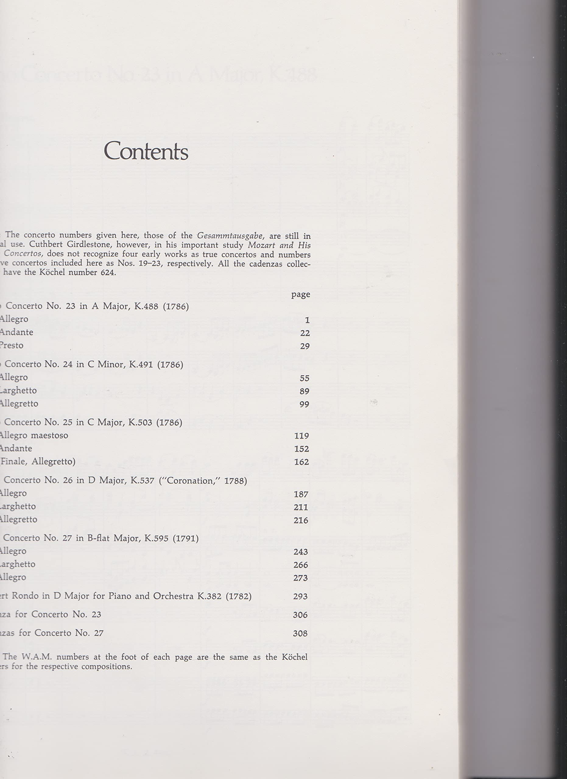 Piano Concertos Nos. 23-27 in Full Score (Dover Orchestral Music Scores) - Image 2
