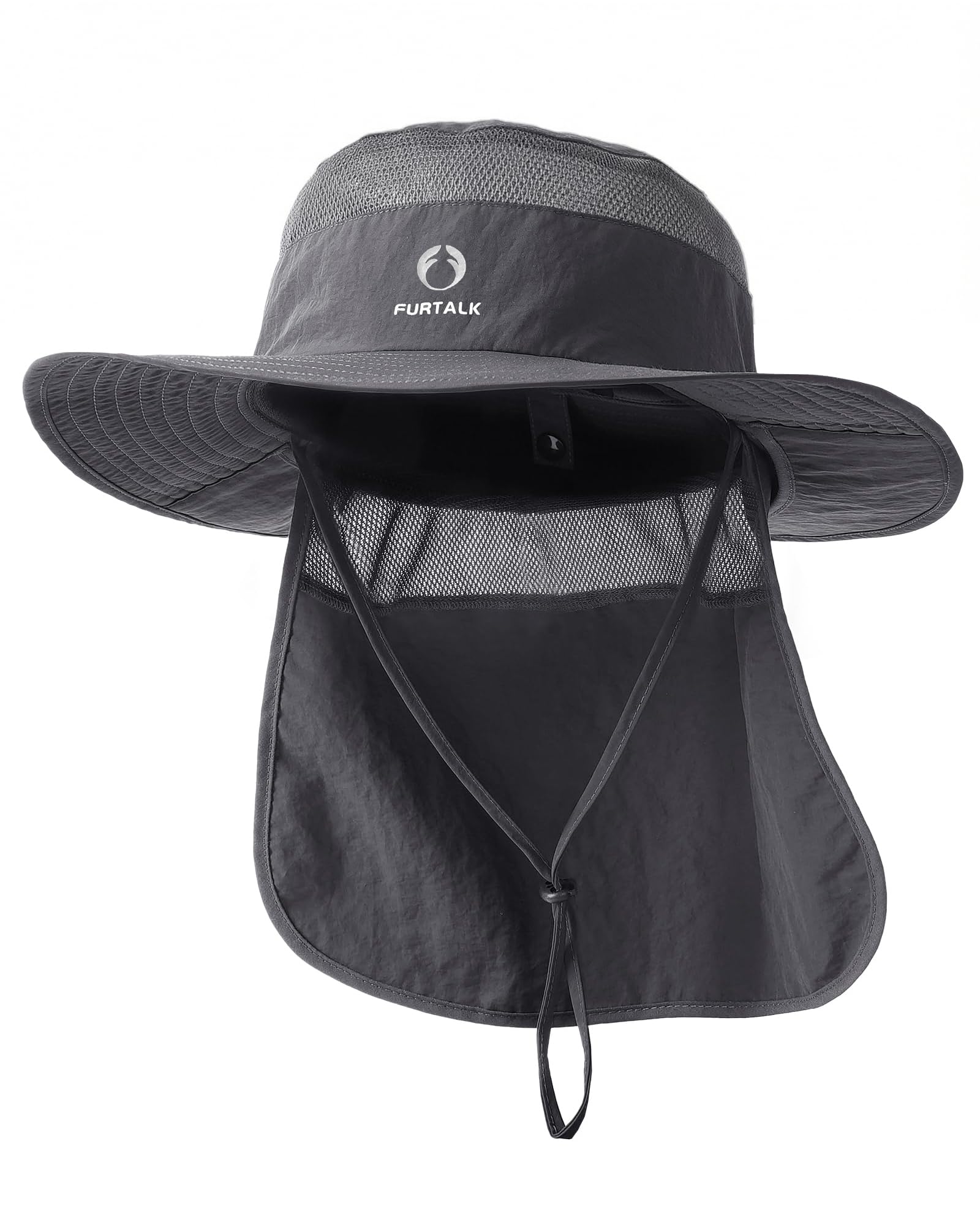 FURTALK Sun Hat with Neck Flap