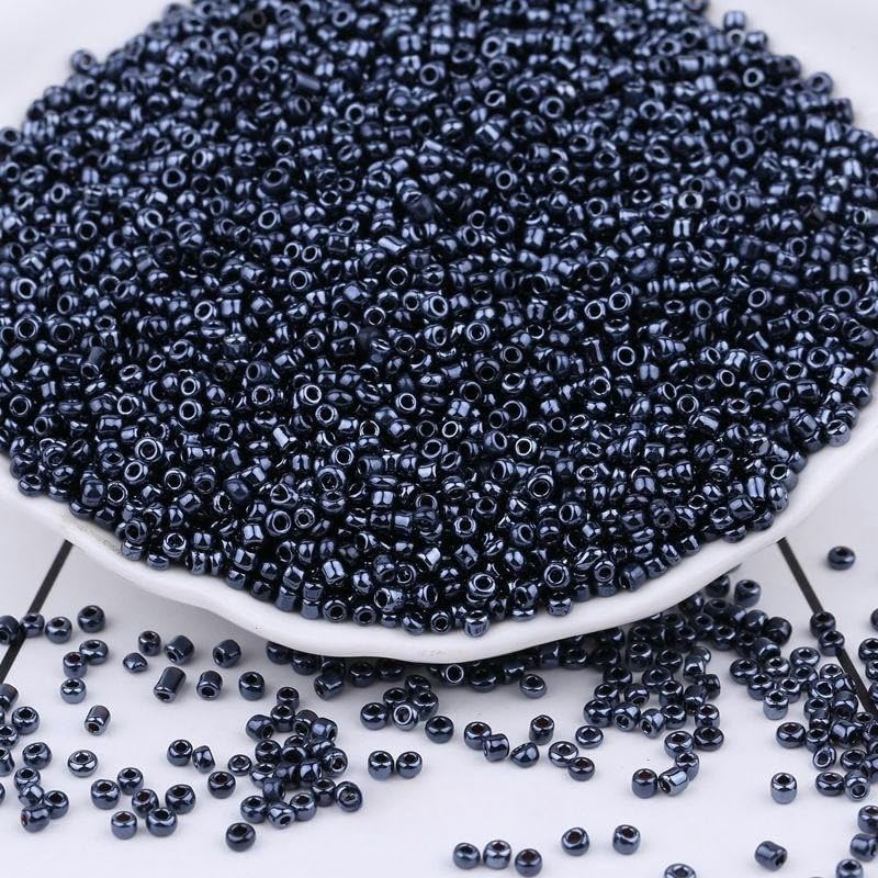 2/3/4 mm 10000-60000 szt. szklane koraliki do produkcji biżuterii małe koraliki kucyk koraliki ryżowe Mnin nasiona koraliki do bransoletki DIY rzemiosło kolczyk DIY