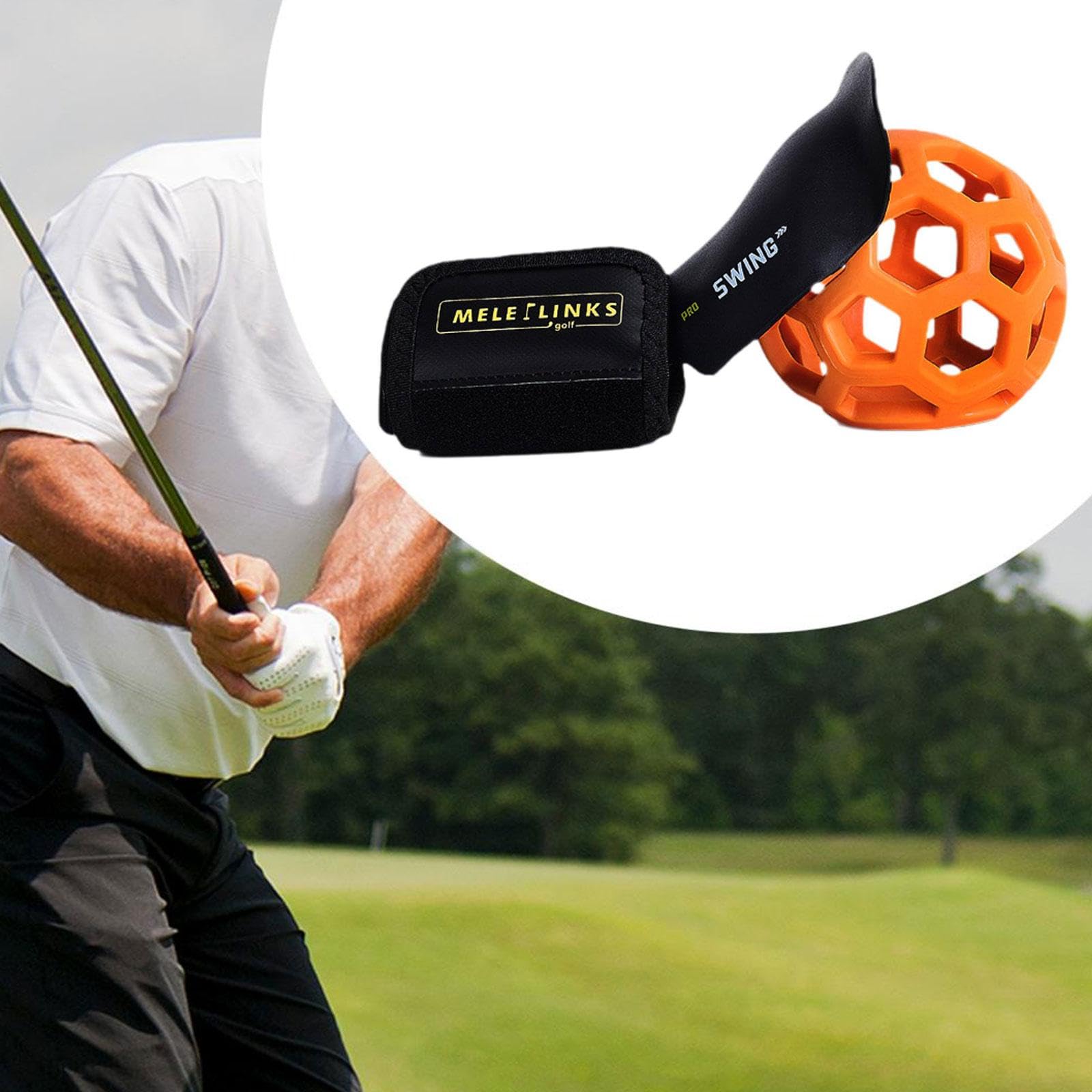 Golf Swing Train Trainingshilfe Handgelenk Band Korrekturarm Stützband aus Leichtem PP Material für Anfänger Golfer Outdoor Training Sport