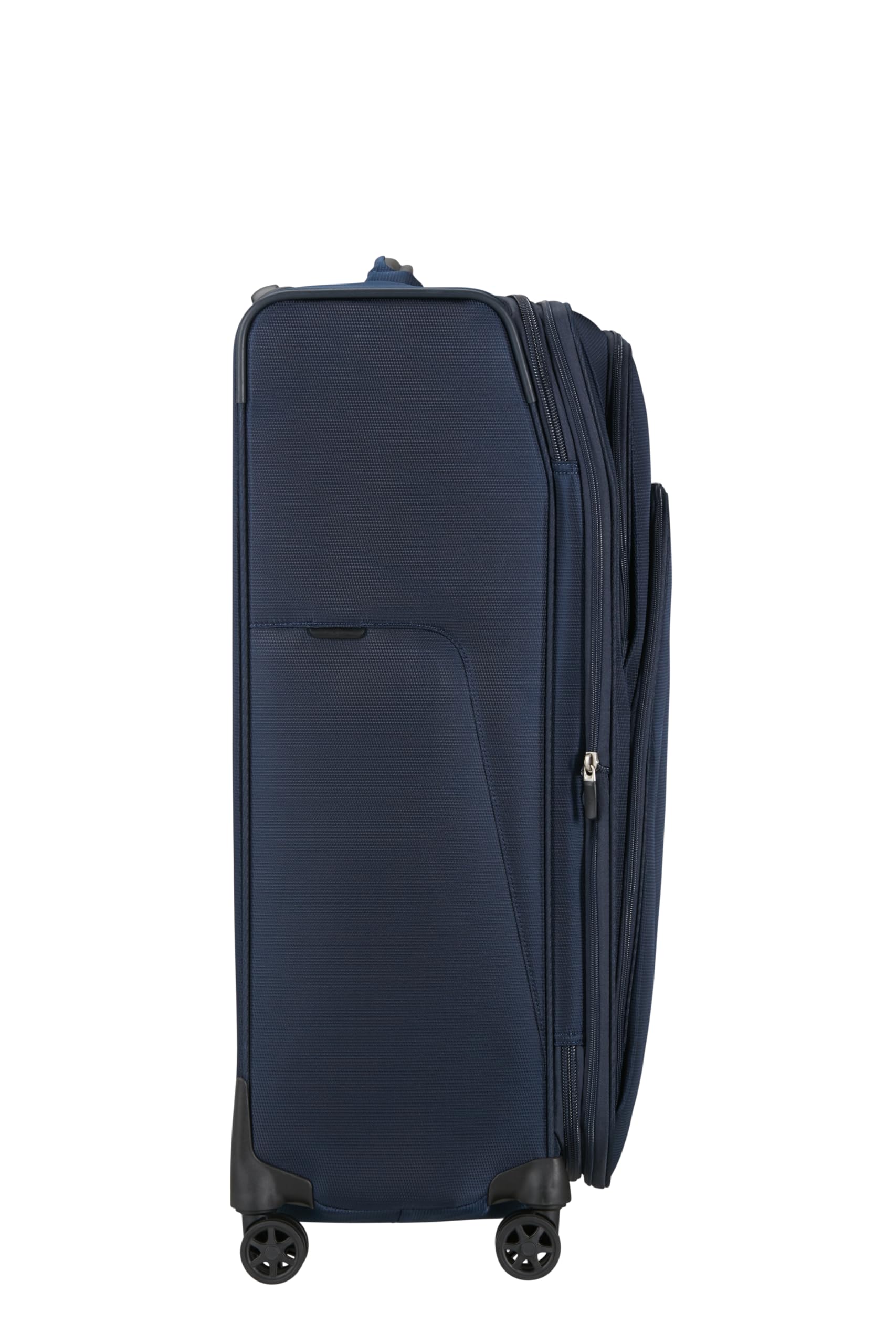 Samsonite Spark SNG Eco - Valigia Morbida 79 cm Grande - Trolley con 4 Ruote, Lucchetto TSA, Leggera & Espandibile - Blu (Midnight Blue)