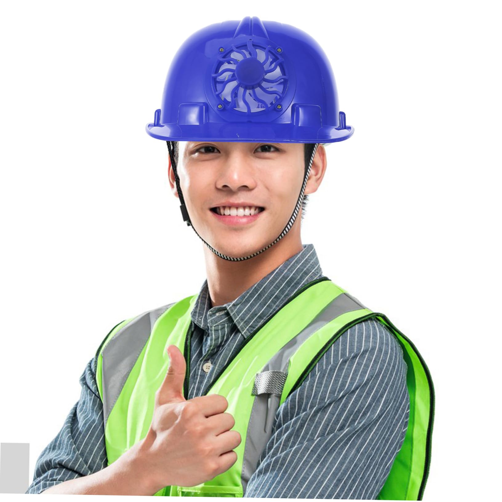 jojofuny Casco Tapa De Enfriamiento Ventilador Solar Sombreros para Hombres Ventilador De Refrigeración Casco De Construcción Sombrero De Hombre Ventilador De Casco Casco Industrial Visera