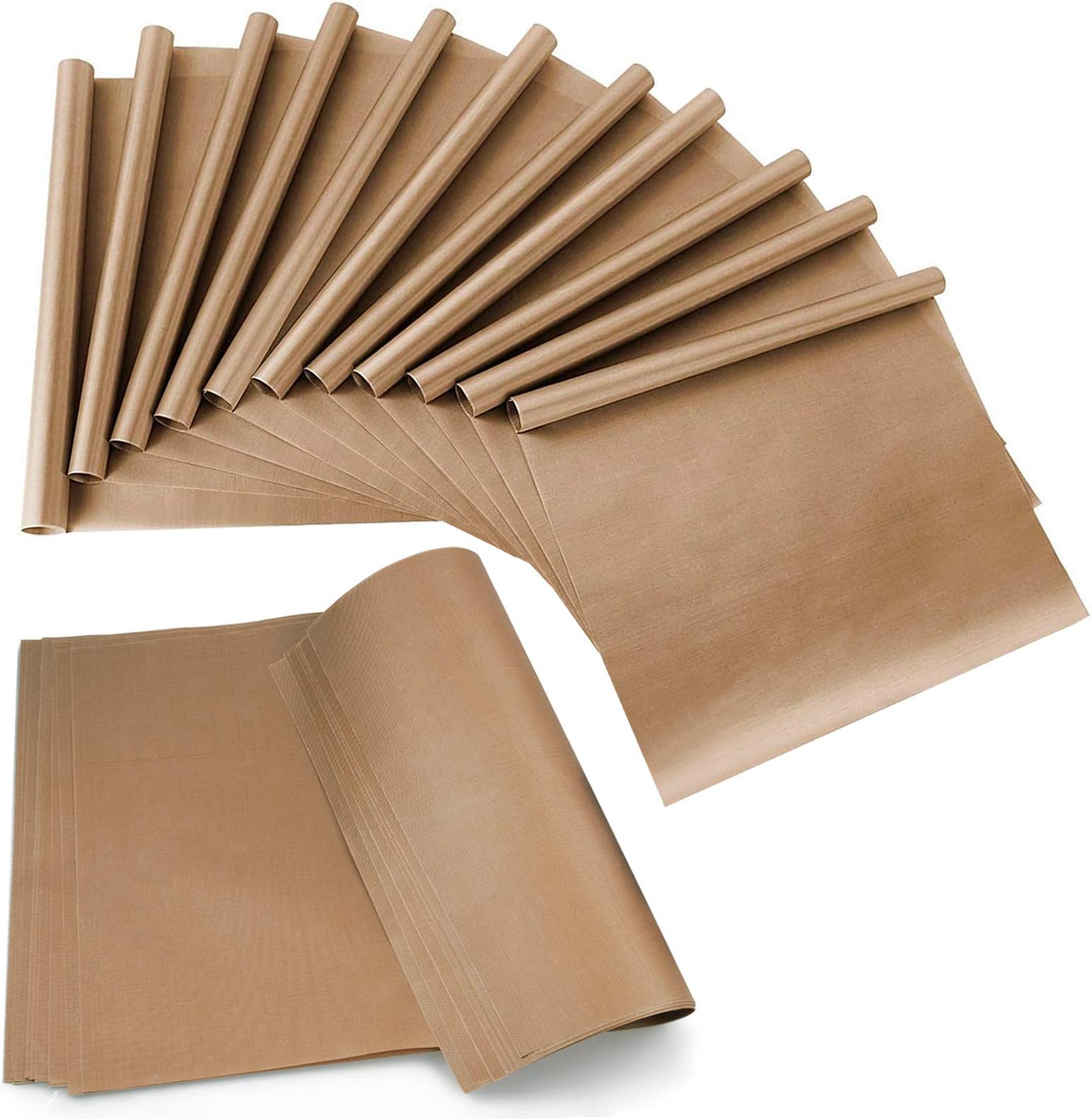 - Gwybkq Teflon Sheet for Heat Press Transfer Sheet 18 Pack Non Stick 12"x16" Heat Transfer Paper Heat Resistant Craft Mat