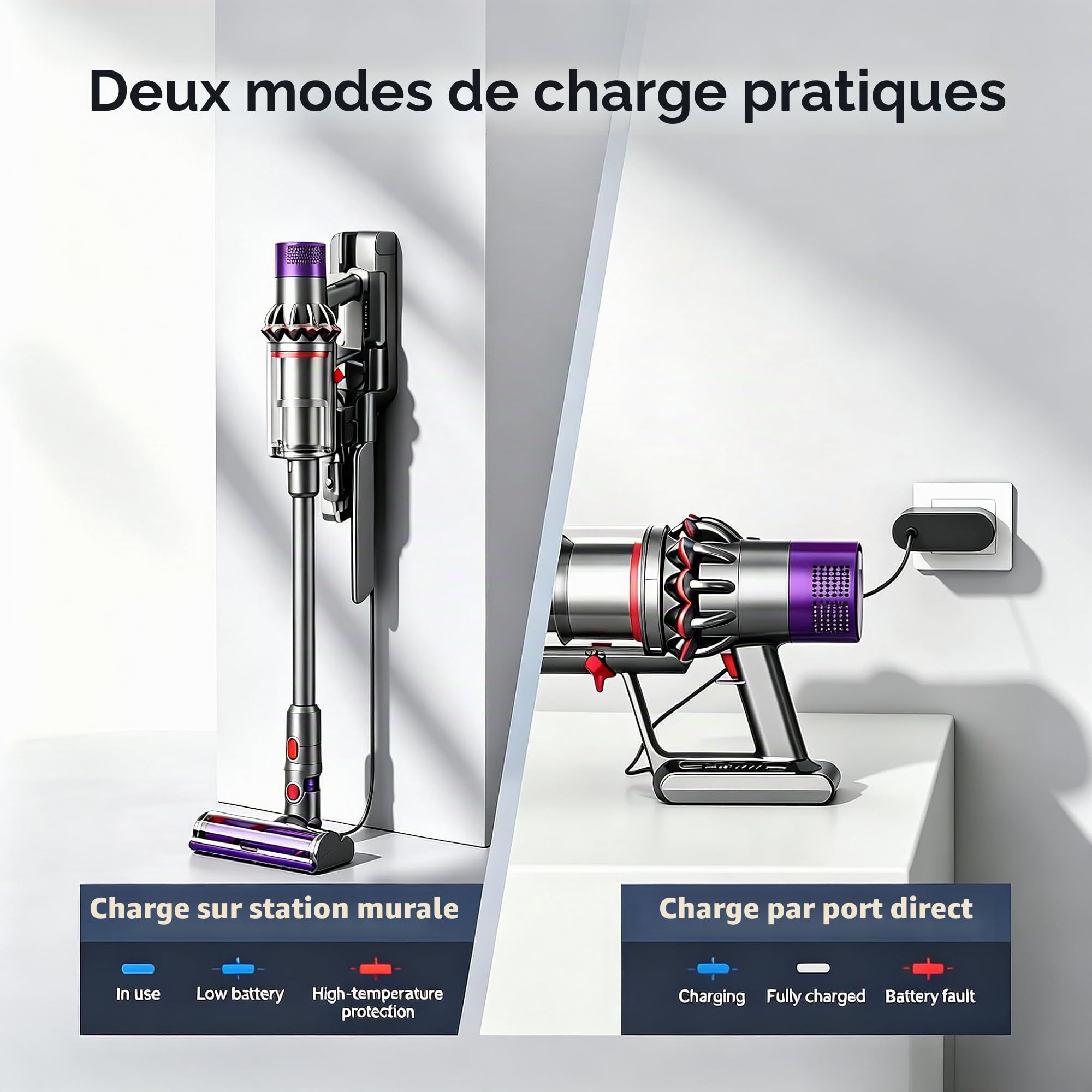 Améliorée Batterie pour Dyson V10, Batterie de Remplacement Compatible avec V10 Animal Absolute Fluffy Motorhead Cyclone Total Clean SV12 Aspirateur (1 Filtre + 3 Vis)