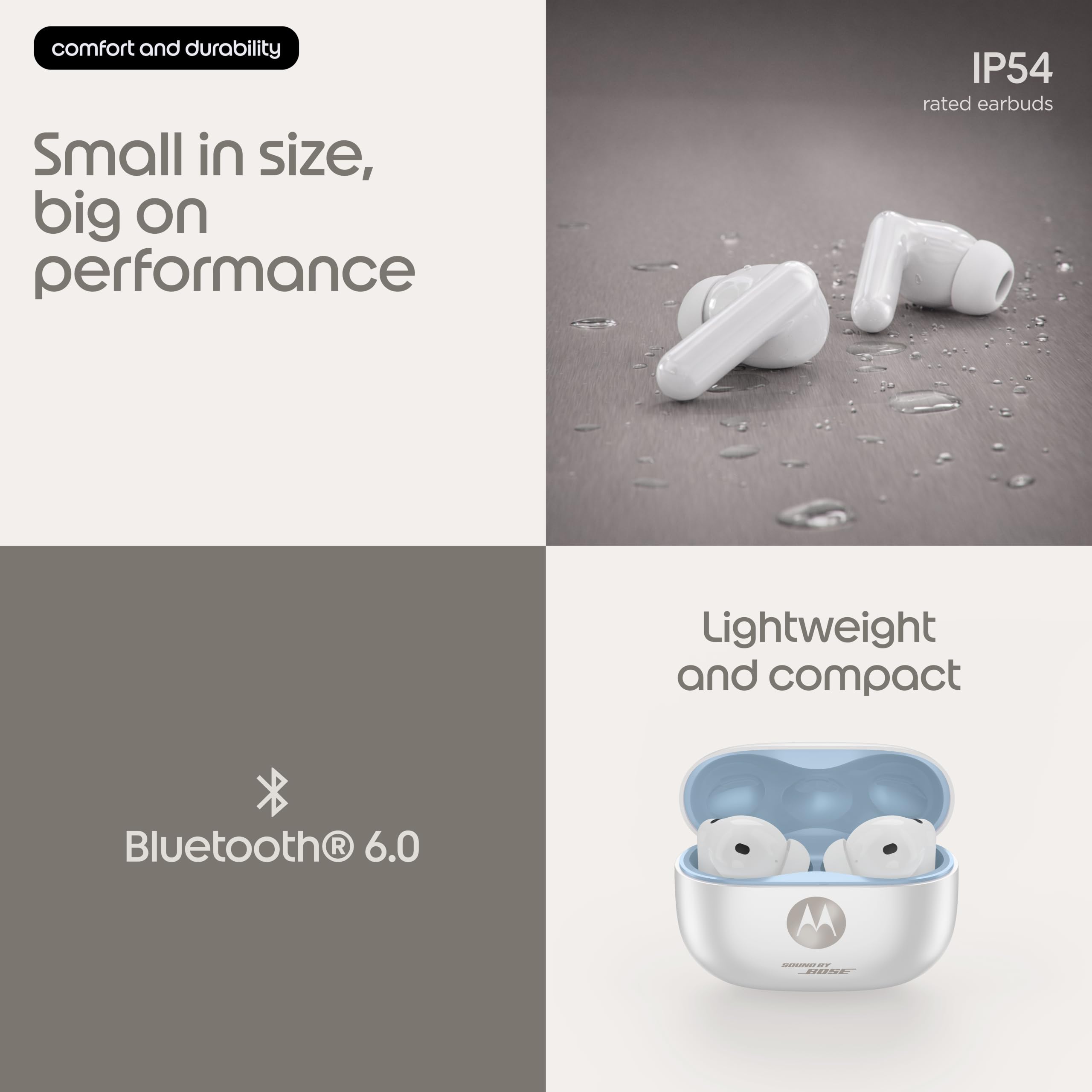 Moto Buds 2 Plus - Blanco Brillante