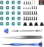 Vista 1 de kit for PS5 Controller,2.3K Potentiometer 20 Set and Thumbstick Cap Replacement for PS5 Analog Joystick,Trim Pot Resistance Thumbstick for PS5