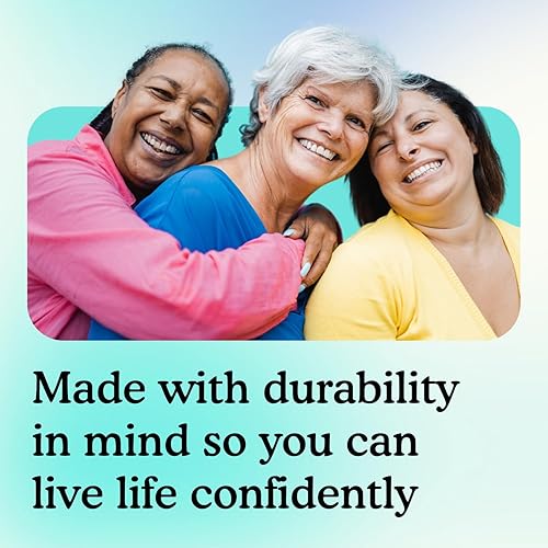 Miniatura 4 de Because Bolsas de eliminación de incontinencia, resistentes a desgarros, para hombres y mujeres, extra grandes, protección contra fugas, bloqueo de