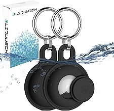 for airtag Case, Waterproof Air Tag Case, Airtag Cover, Silicone Material, For Wallet, Bicycle, Kids, Keys, Dogs, Cats, Cute, Anti-lost, Full Protection, Drop Prevention, Shockproof, Includes