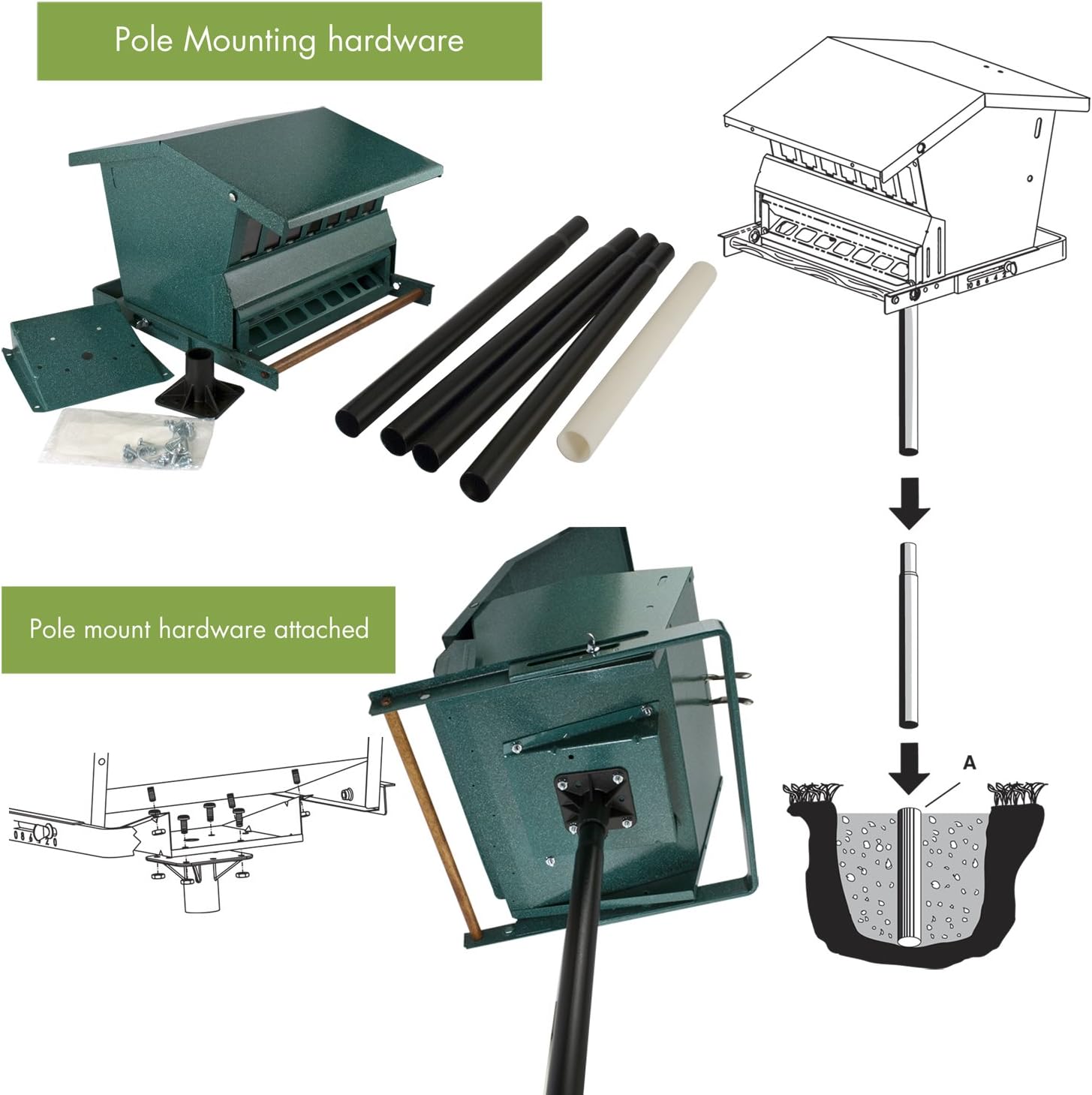 Woodlink Absolute Squirrel Resistant Bird Feeder, Model 23803 : Patio, Lawn & Garden