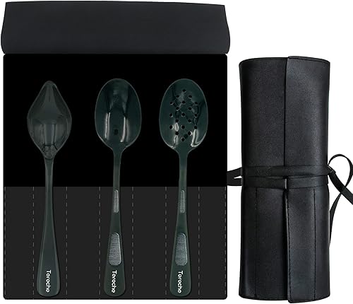 Kit de cuchara de galjanoplastia culinaria, kit de cucharas de baño de lujo (3)