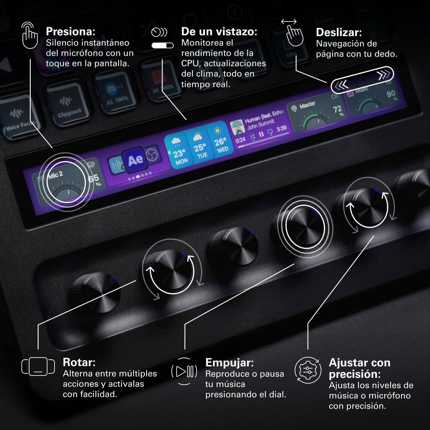Elgato Stream Deck + XL, plataforma de control