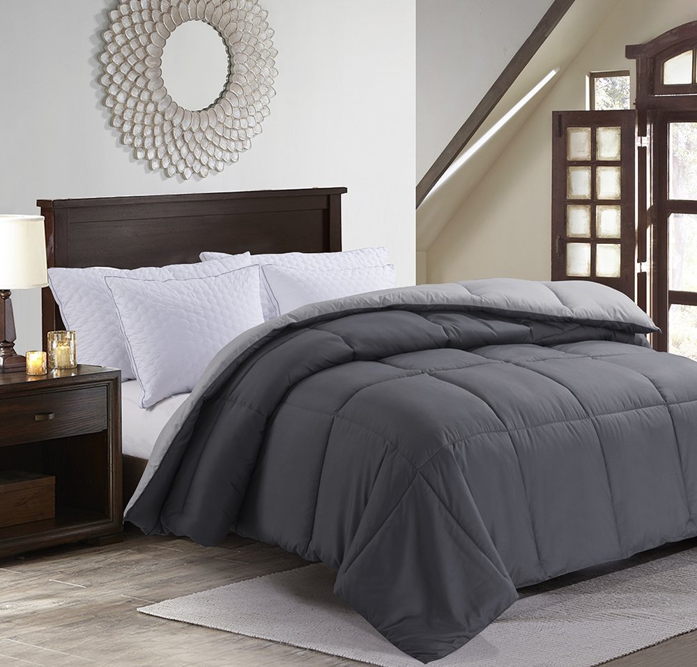 MANZOO King Gray 90102 Comforter Duvet Insert