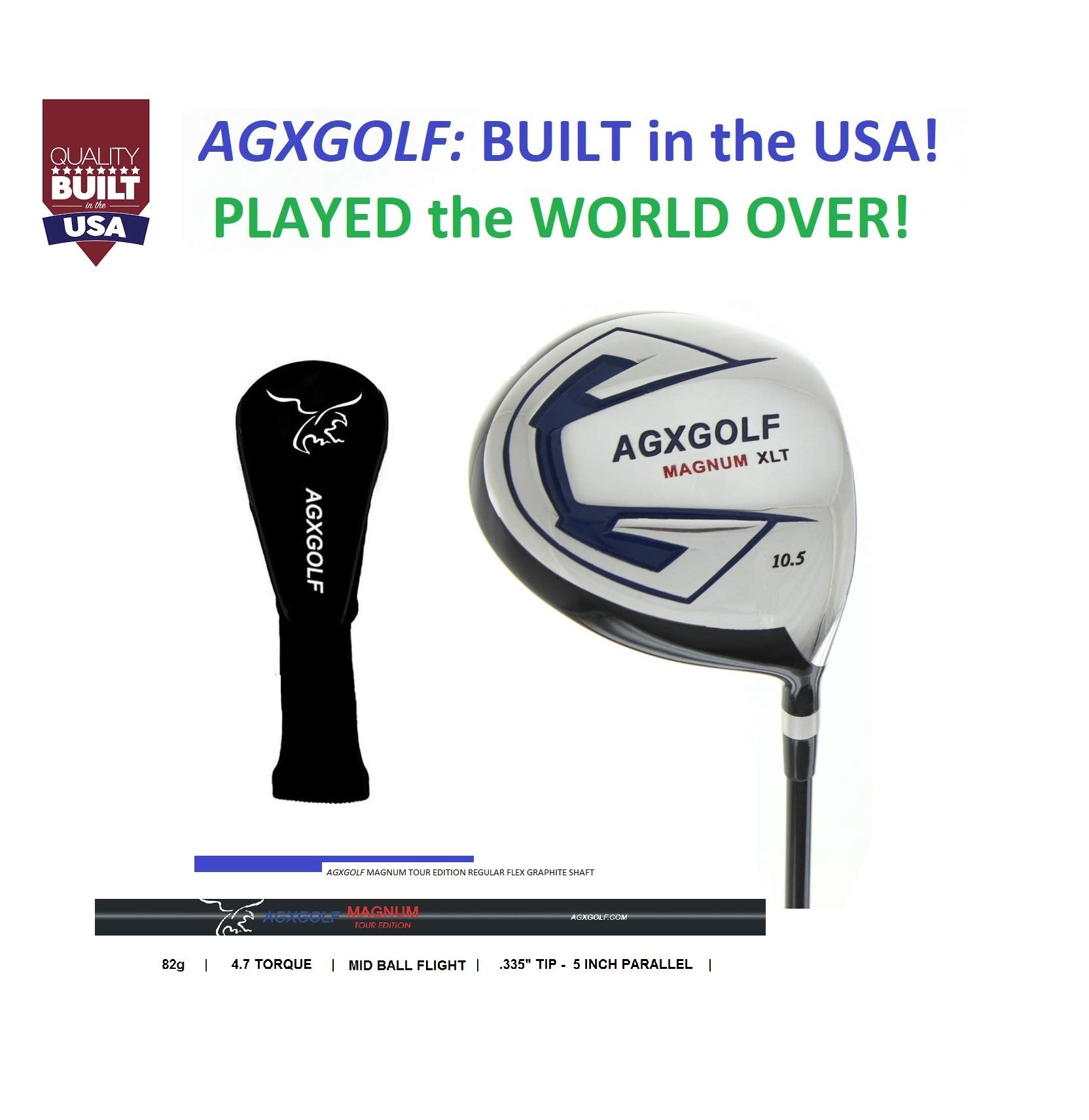 Amazon.co.jp: AGXGOLF メンズ XS ワイドソール ゴルフクラブセット 
