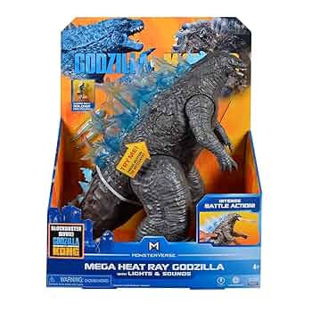 食玩　ゴジラフィギュア　18個セット Amazon.co.jp: Playmates Toys ゴジラ×コング:13インチ メガ