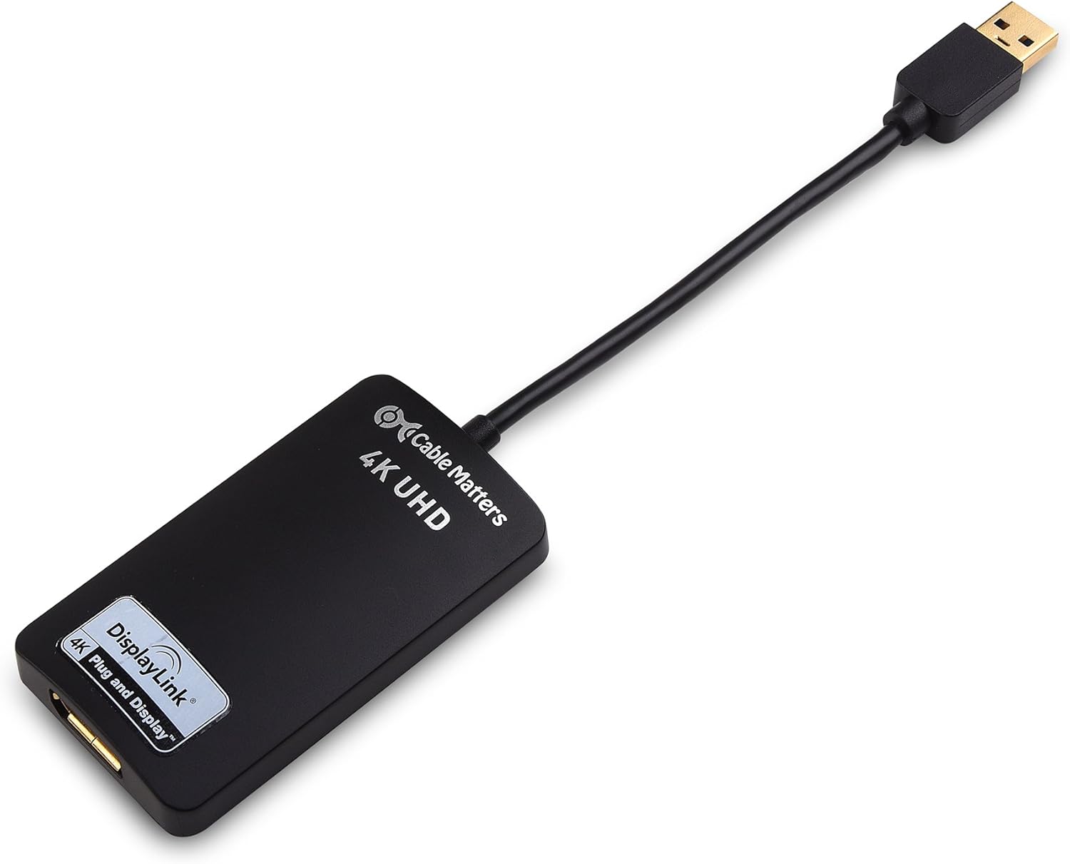 Exсluѕіvе Sресіаl Cable Matters USB to DisplayPort Adapter (USB 3.0 to DisplayPort Adapter, USB 3 to DisplayPort Adapter, USB to DP Adapter) Supporting 4K Resolution for Windows