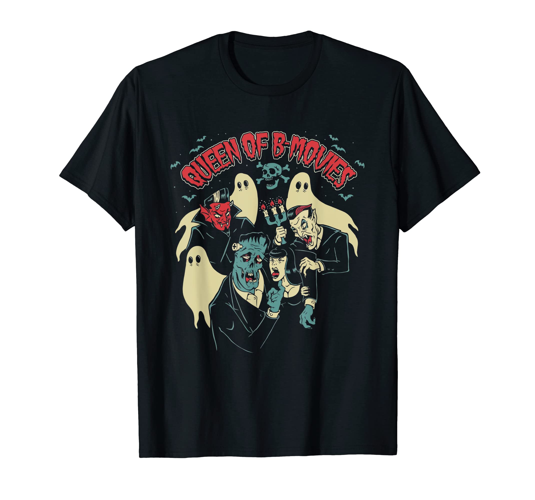 GodlessWickedCreepsサイコビリーTシャツ Amazon | サイコビリー ホラー パンクロック Tシャツ (HR