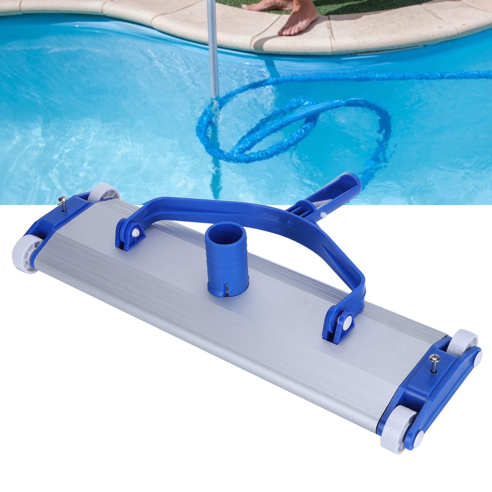 Durevole Piscina 18 "In Alluminio Accessori Per La Pulizia Della - Foto 4