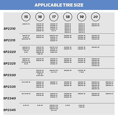 Miniatura 5 de SNOCATENA Cadenas de nieve para coche, SUV, camión y camioneta, cadenas de neumáticos de emergencia universales, juego de 2