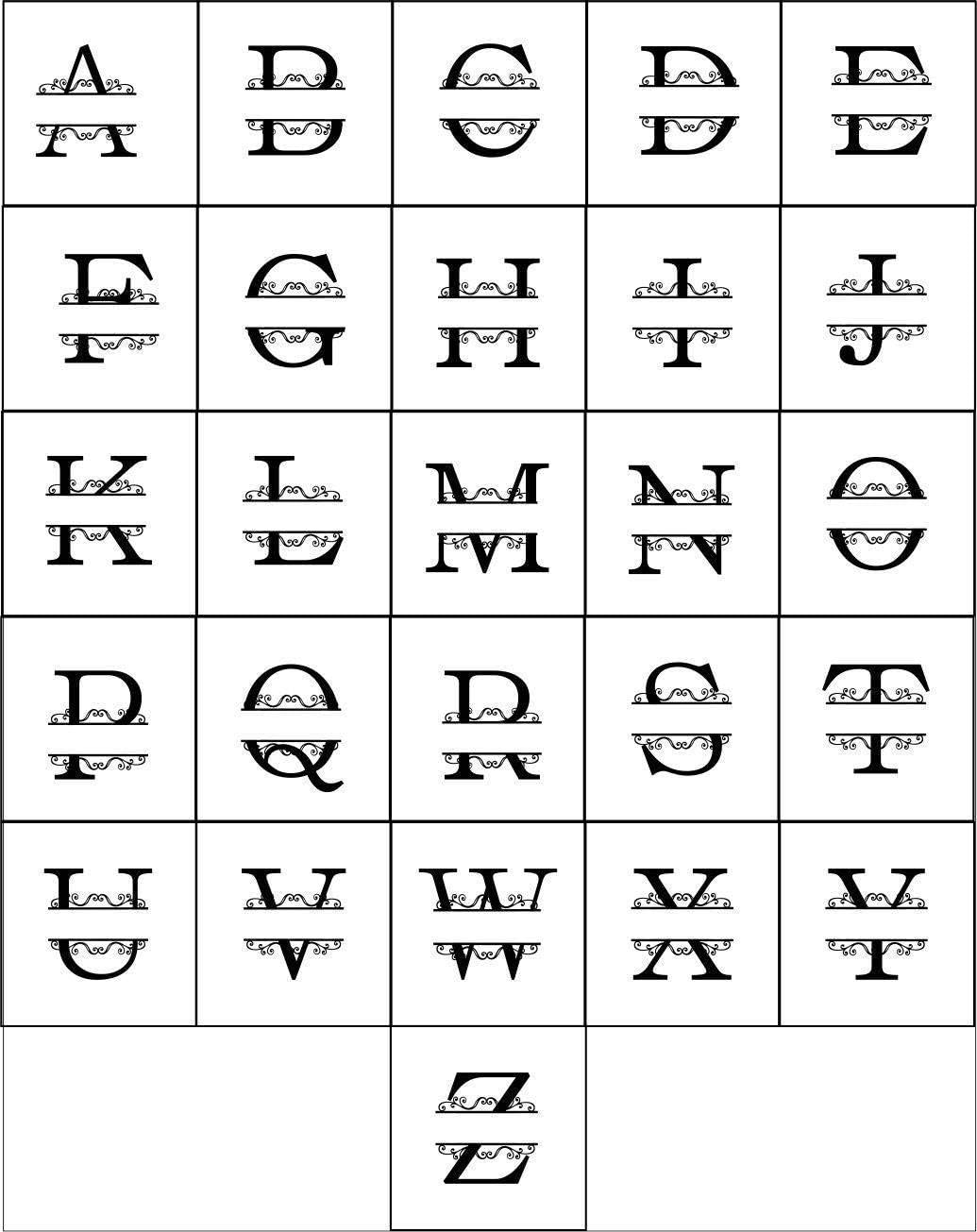 Personalized Metal Split Letter Sign, Custom Monogram Wall Decor, Initial Family Name Sign for Wedding Gift, Outdoor Use, Hanging Ornament, 13.2 Inch, Metal Material