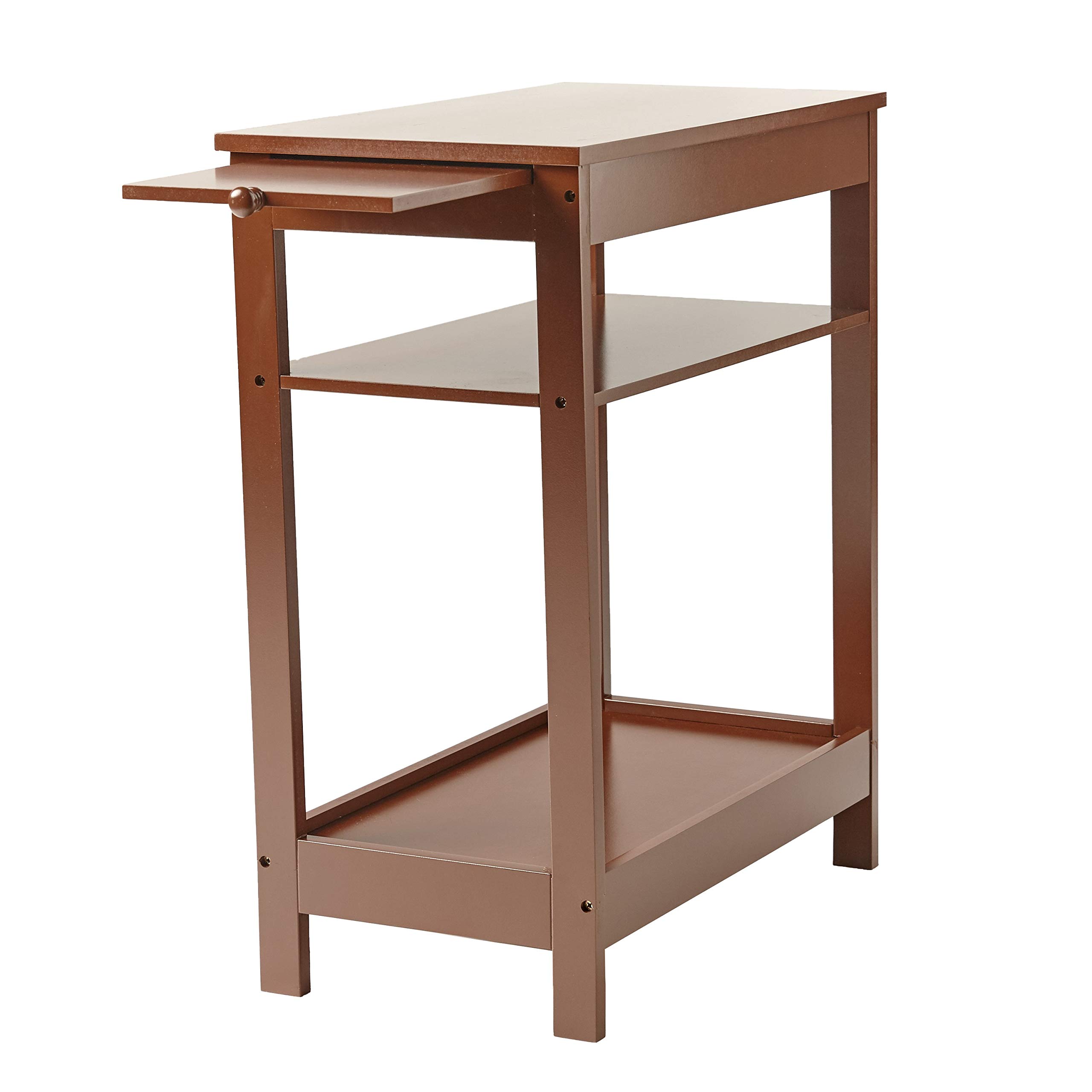 Amazon.com: The Lakeside Collection Side Table with Extension