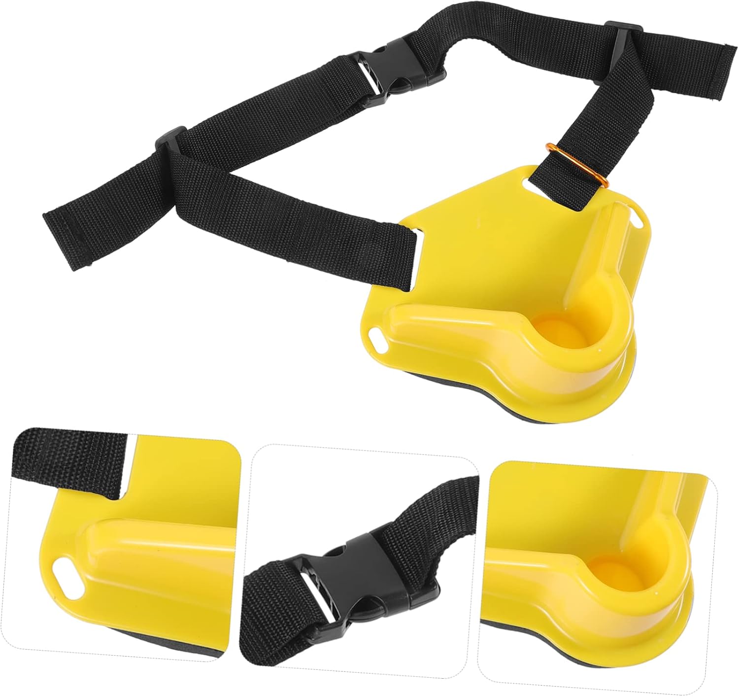 Outdoor Fishing Waist Belt with Adjustable Fishing Rod Holder Lightweight Durable Tool for Comfortable Fishing Present for Fishing Enthusiasts for Various Waist