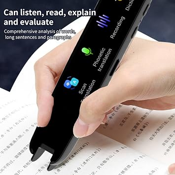 Translator Pen, Reading Pen for Dyslexia, Pen Scanner Text to Speech Device, 117 Languages Digital Pen Reader, Translation Pen Scanner for Students Adults Traveler Business