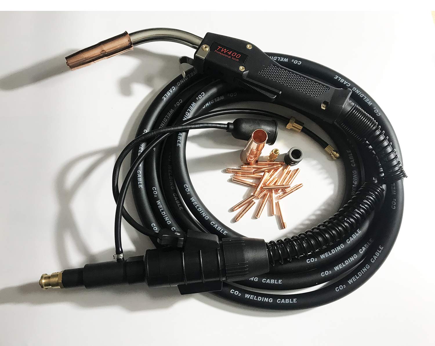 400Amp MIG Gun 15' fits Lincoln LN7 LN8 LN9 LN22 LN25 LN415 LN742 SYNERGIC 7 (ADD .045 KIT)