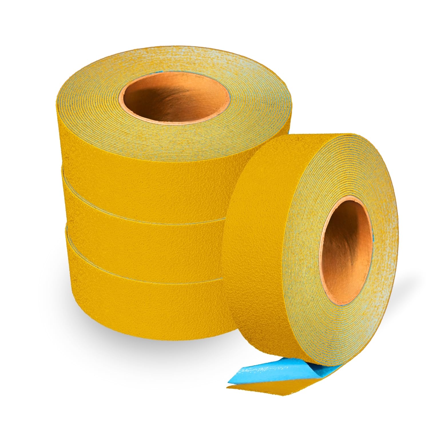 DuraMark Reflective RPT-750 Yellow Reflective Pavement Marking Tape – Bast Federal Certified, Slip Resistant, Premium Durability, Outdoor, Heavy-Duty, Rubber Base Safety Tape, (2 Inches x 18 Feet)