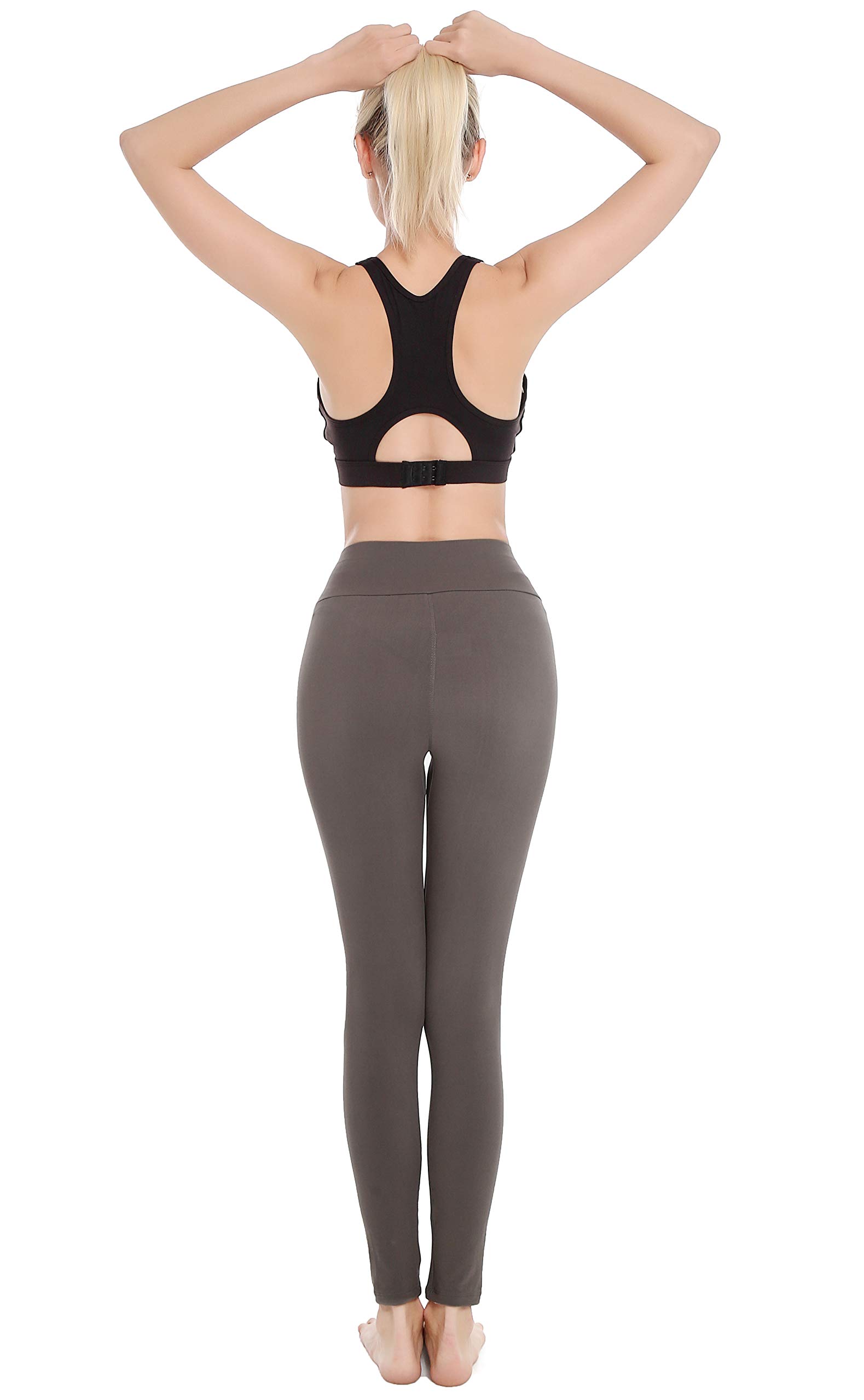 Finerease Women's Super Soft & Stretchy High Waisted Thick Casual Legging