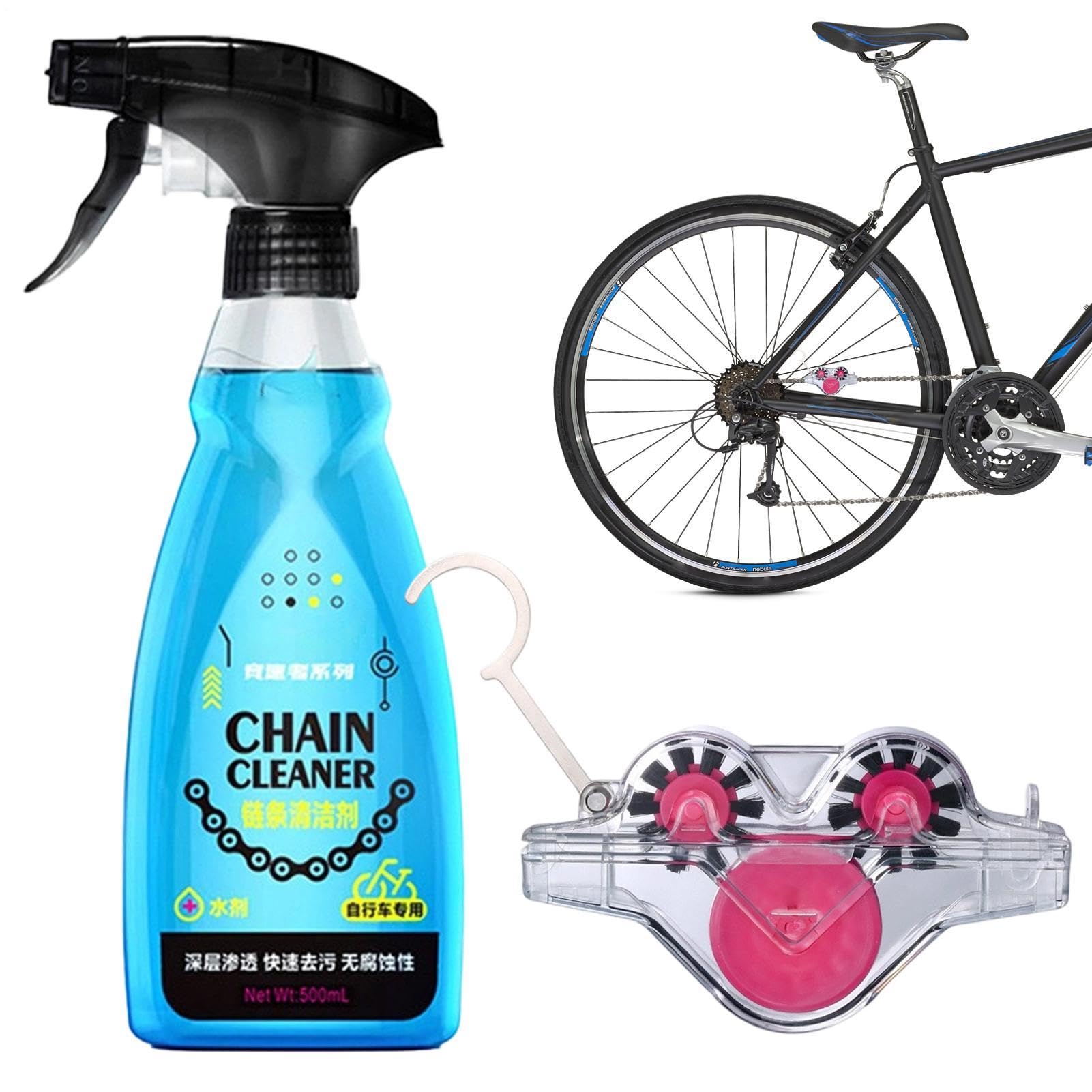 Pulitore per Catena di Bicicletta Spazzola per Bicicletta