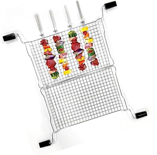 Ronco Cesta multiusos Ready Grill con brochetas disponible en Yaxa Guatemala