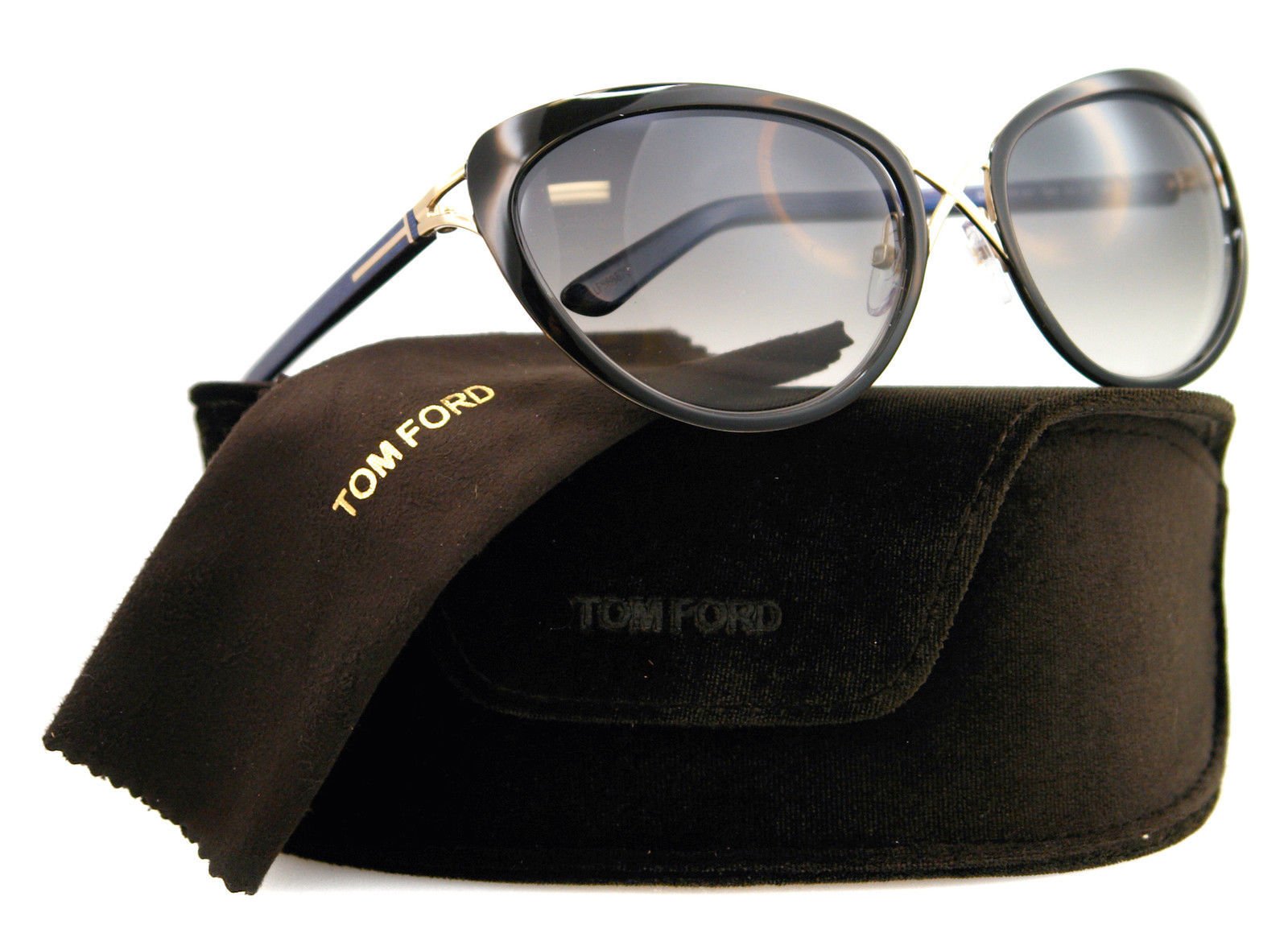 Tom Ford FT0321 Sunglasses 32B Gold
