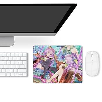 兎鞠まり&レグルシュ・ライオンハート限定コラボマウスパッド ずっと使えるマウスパッド「兎鞠まり」「レグルシュ・ライオン