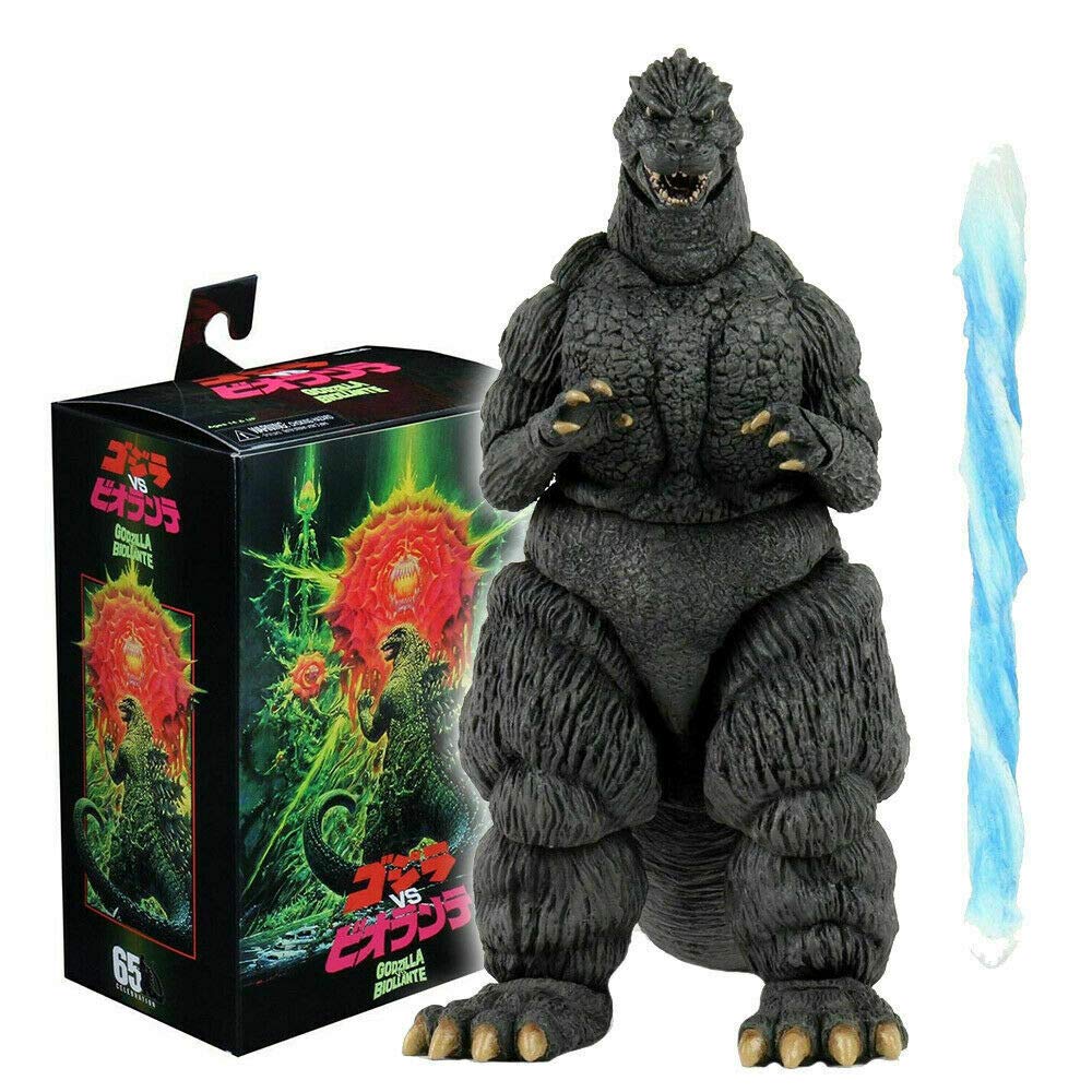 NECA Godzilla Action Figure Versione 3 (2019): Colori Marrone/Arancione, 100% Plastica