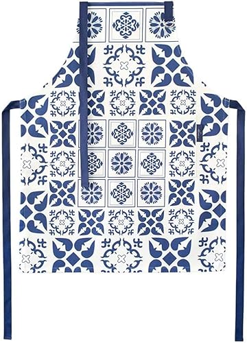 Delantal de cocina portuguesa ajustable para hombres y mujeres con bolsillo fabricado en Portugal