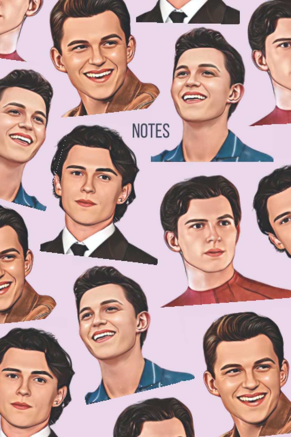 Tom Holland Fans Notebook Journal: Suitable for children/teenagers/students/adults, gift, back to school, university stationery, planning, organising, jotting