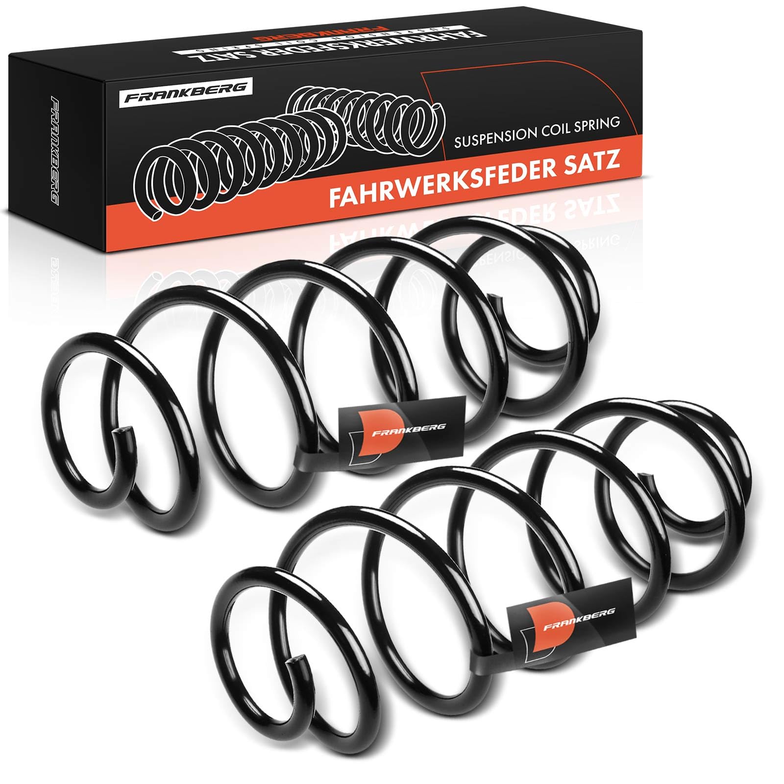 Frankberg 2 muelles de suspensión para eje trasero 5102G4 | Compatible con: C3 I FC FN